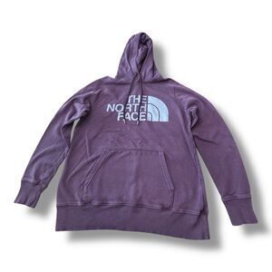 The North Face Purple Sweatshirt Hoodie Pullover Cotton Blend Women’s Size S